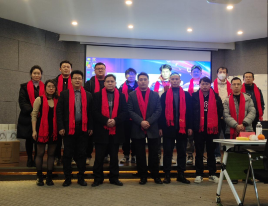热烈庆祝2022江西HJC黄金城科技新春年会圆满乐成