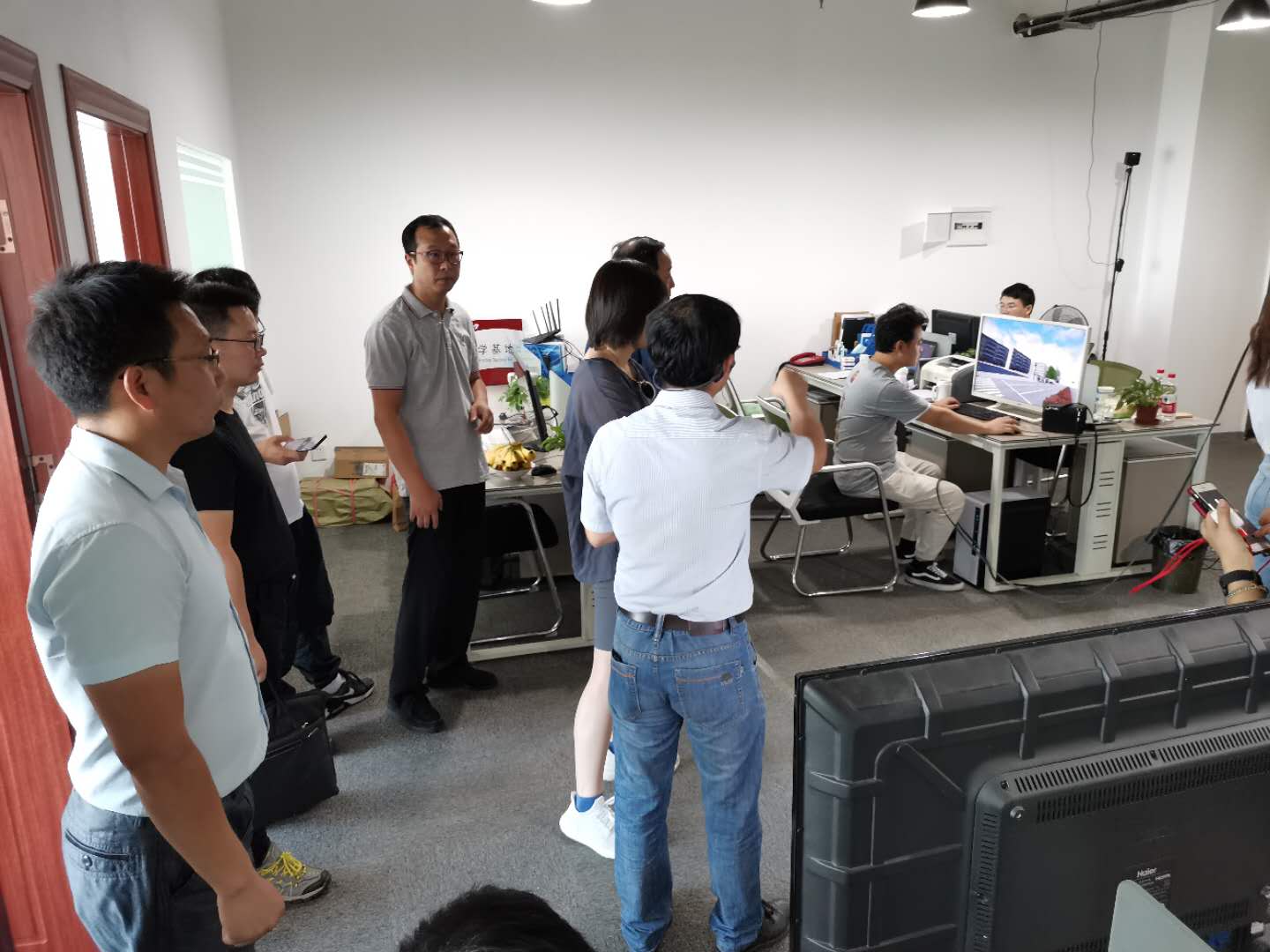 江西省第二批VR工业立异创业优异人才团队角逐我司乐成入围后专家来公司考察